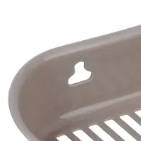 VETTA Love Полочка для ванной комнаты, пластик, 23х10,5х5см, 2 цвета