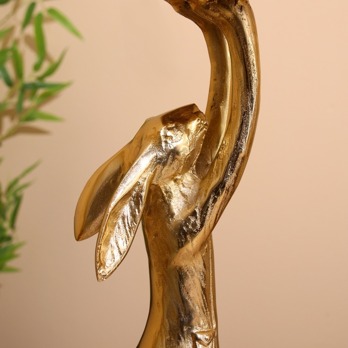 Блюдо Блюдо "Зайка" алюминий 24х38х48 см