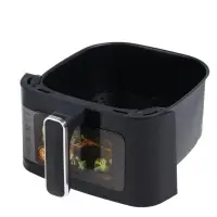 Аэрогриль RED SOLUTION W262, 1500 Вт, 5 л, 80-200°С, 7 программ, сенсорное управление, чёрный