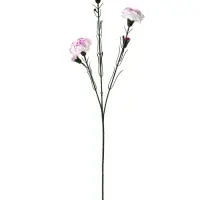 Цветы искусственные &laquo;Куст гвоздики&raquo;, h=70 см, d=7 см, МИКС