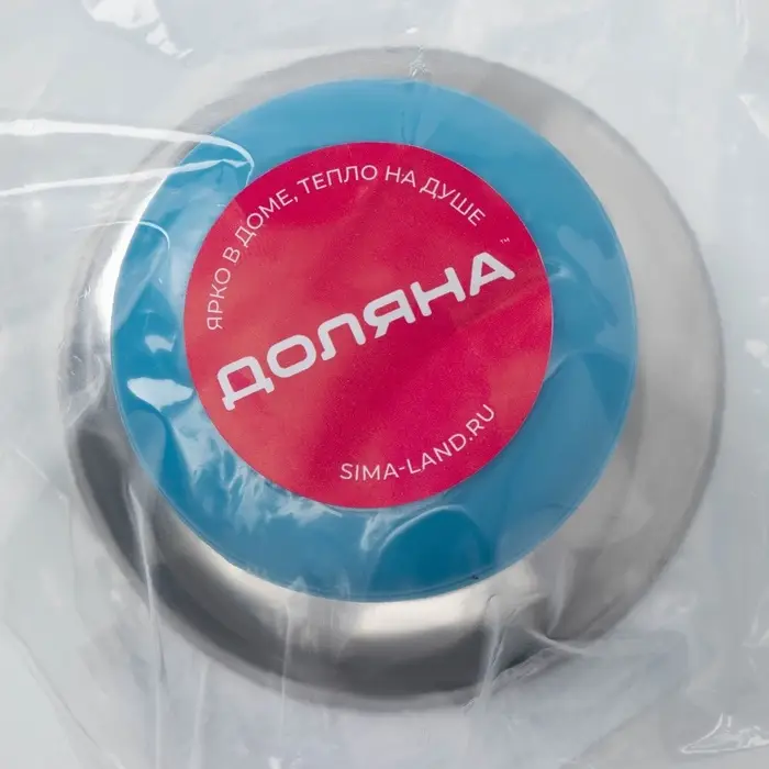 Ручка для крышки на посуду Доляна «Гевни», d=4.5 см, синяя Ручка для крышки на посуду Доляна «Гевни», d=4.5 см, синяя