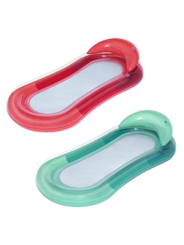 Шезлонг надувной для плавания, 160 х 84 см, цвета МИКС, 43103 Bestway Шезлонг надувной для плавания, 160 х 84 см, цвета МИКС, 43103 Bestway