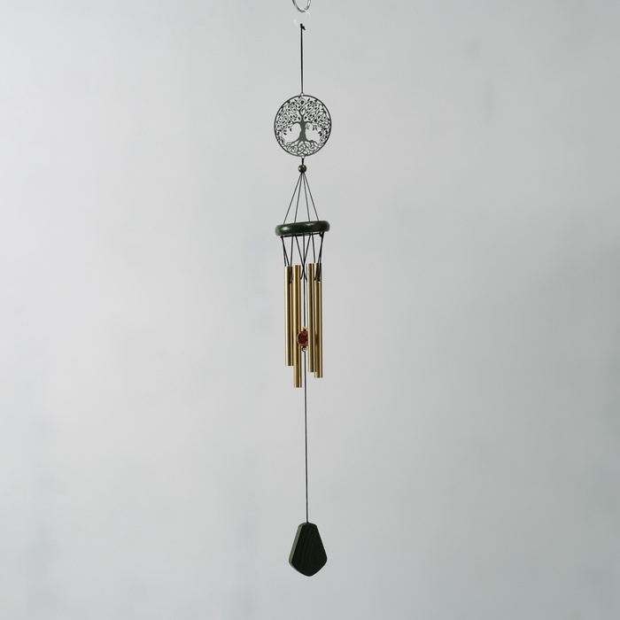 Музыка ветра металл Музыка ветра металл "Дерево" 4 трубки 68 см