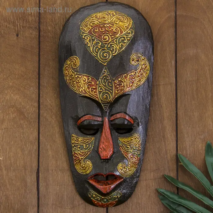 Маска Маска "Чудо" дерево 3х12х30 см