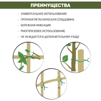 Подвязка для растений d3,5мм х 10м 466219