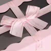 Набор подарочных коробок 3 в 1, прямоугольные с окном, розовый барби, 23&times;16&times;9.5; 21&times;14&times;8; 19&times;12&times;6.5 см