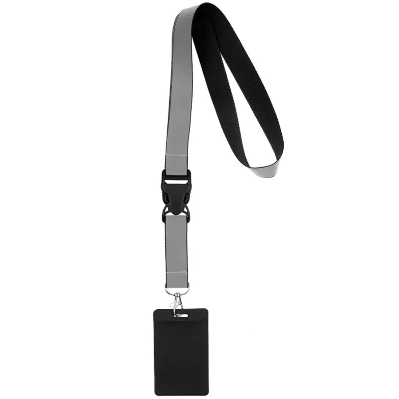 Лента светоотражающая Interlevel, черная с серым Лента светоотражающая Interlevel, черная с серым