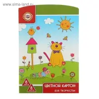 Картон цветной А4, 8 листов, 8 цветов, Koh-I-Noor, 210 г/м², ламинированный Картон цветной А4, 8 листов, 8 цветов, Koh-I-Noor, 210 г/м², ламинированный