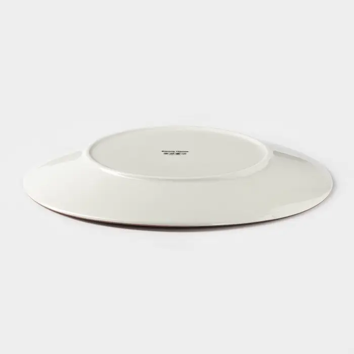 Тарелка Доляна &laquo;Искушение&raquo;, d=26.5 см, керамика, бежевая