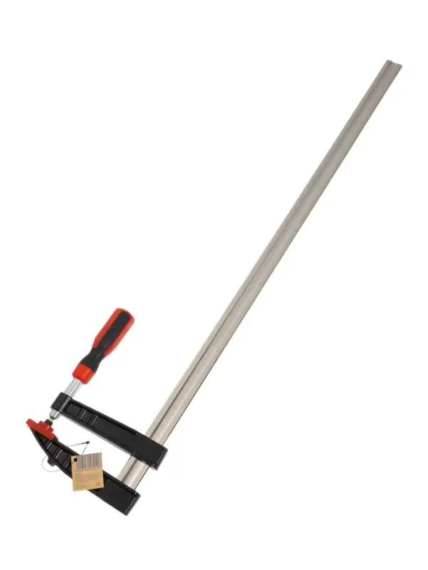 Струбцина F-образная усиленная ТУНДРА, тавровый профиль, 2К рукоятка, 800&times;120&times;890 мм