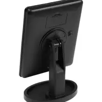 Зеркало KZ-06, подсветка, 26.5&times;16&times;12 см, 4хАА, 22 диода, сенсорная кнопка, черное