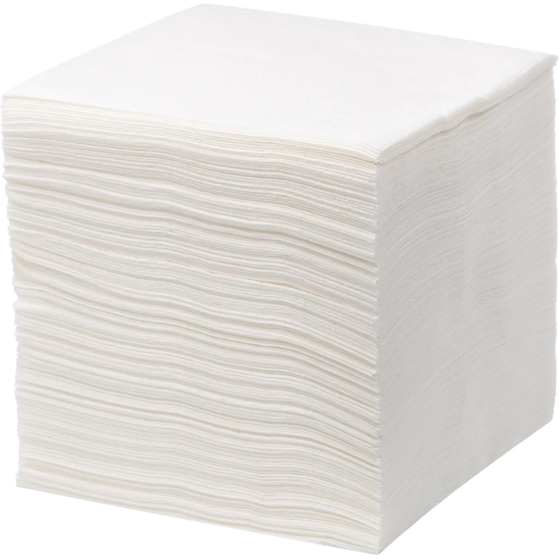 Салфетки бумажные 1 сл. 33х33 белые 250 шт./уп