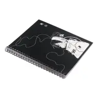 Компл тетр из 3шт 96л кл на гребне Аниме.ч/б Девочка, обл мел карт, офсет (10296901)