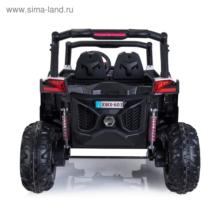 Электромобиль «БАГГИ», полный привод 4WD, кожаное сидение, цвет белый Электромобиль «БАГГИ», полный привод 4WD, кожаное сидение, цвет белый