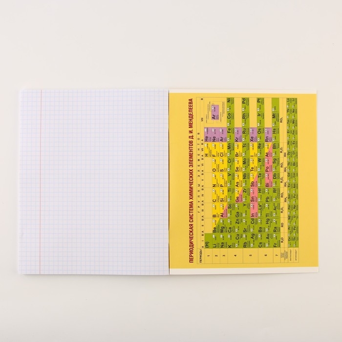 Набор тетрадей А5, 48 л "Персонажи" биология, физика, химия