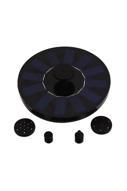 Фонтан садовый JT-130F1, 7 Вт, h=55 см, 150 л/ч, на солнечной батарее