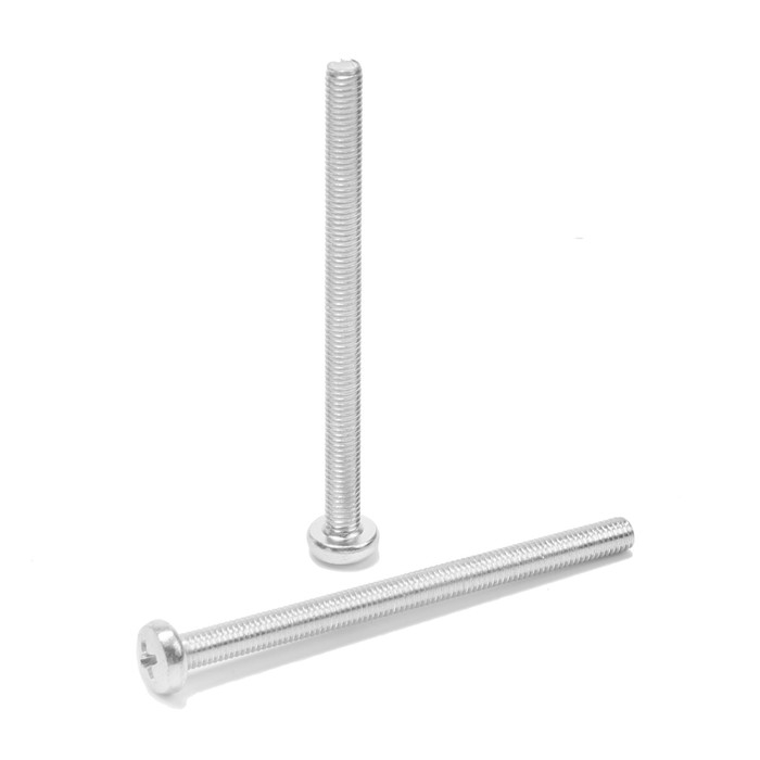 Винт ЛОМ, оцинкованный, DIN 7985, класс прочности 4.8, М5х70 мм, 300 шт Винт ЛОМ, оцинкованный, DIN 7985, класс прочности 4.8, М5х70 мм, 300 шт