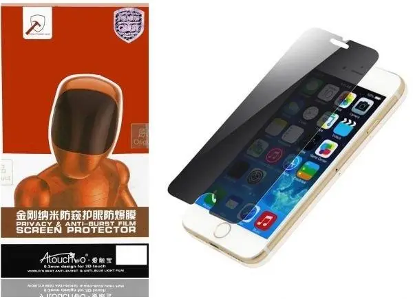 Защитная пленка IPh XS/X анти-шпион Alouch Защитная пленка IPh XS/X анти-шпион Alouch