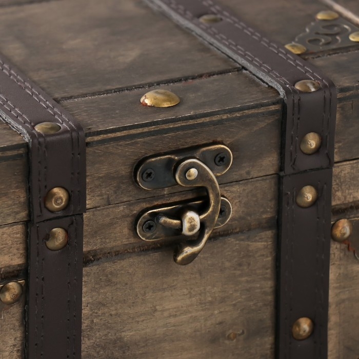 Шкатулка сундук дерево  Шкатулка сундук дерево "Пальмира" 28х16х16 см