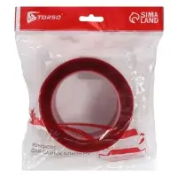 Клейкая лента TORSO, прозрачная, двусторонняя, акриловая, 50 мм &times; 5 м