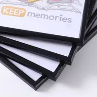 Набор фоторамок для фото 21&times;30 см Keep memories &laquo;Радуга&raquo;, 4 шт., чёрный, (пластиковый экран)