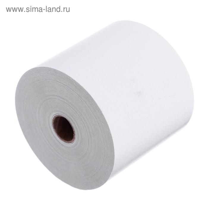 Чековая лента термо 57 мм 60 м, 57х12х60, 48 г/м2 Чековая лента термо 57 мм 60 м, 57х12х60, 48 г/м2