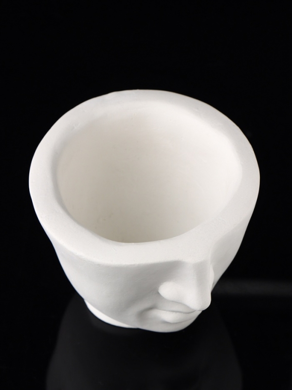 Фигурное кашпо Фигурное кашпо "Лицо" 9х11 см