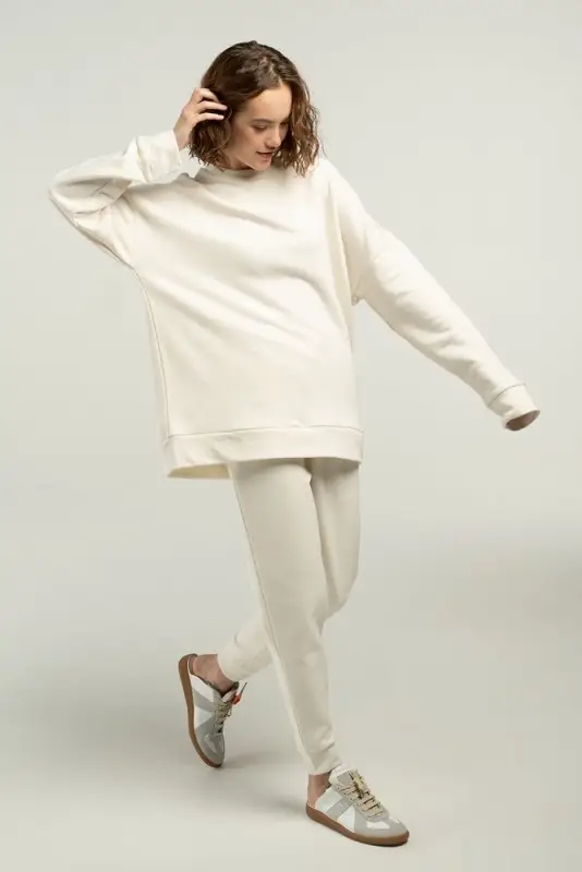 Свитшот унисекс S2, молочно-белый, размер XS/S Свитшот унисекс S2, молочно-белый, размер XS/S