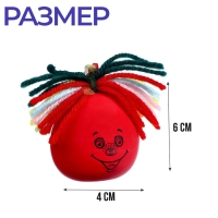 Антистресс сквиш мялка капитошка «Докрякался?», с мукой, цвета МИКС, в шоубоксе