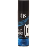 Лак для волос HS 03 упругая фиксация (сильная) 250 мл