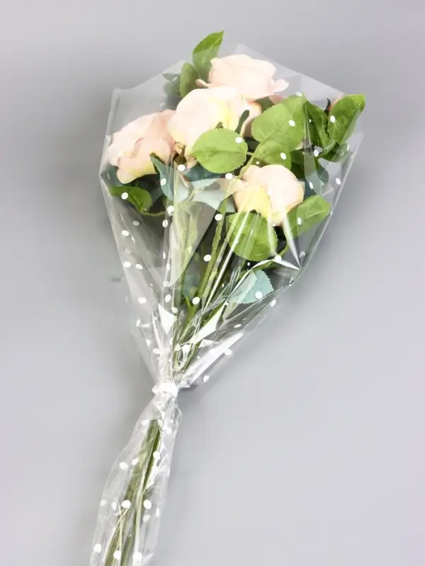 Пакет для цветов конус мини  Пакет для цветов конус мини "Алиса", 30 х 60 см