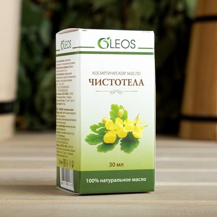 Косметическое масло Косметическое масло "Чистотел" 30 мл Oleos