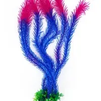 Растение для аквариума, до 35 см, синее