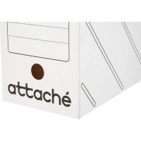 Лоток вертикальный Attache 150мм белый, 2 шт/уп