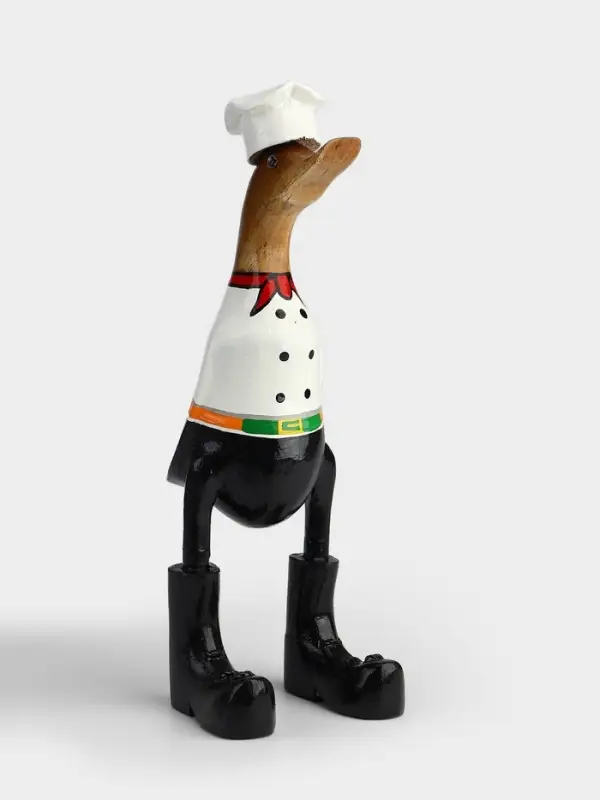 Сувенир &laquo;Утка Повар&raquo;, 13&times;9&times;27 см, дерево