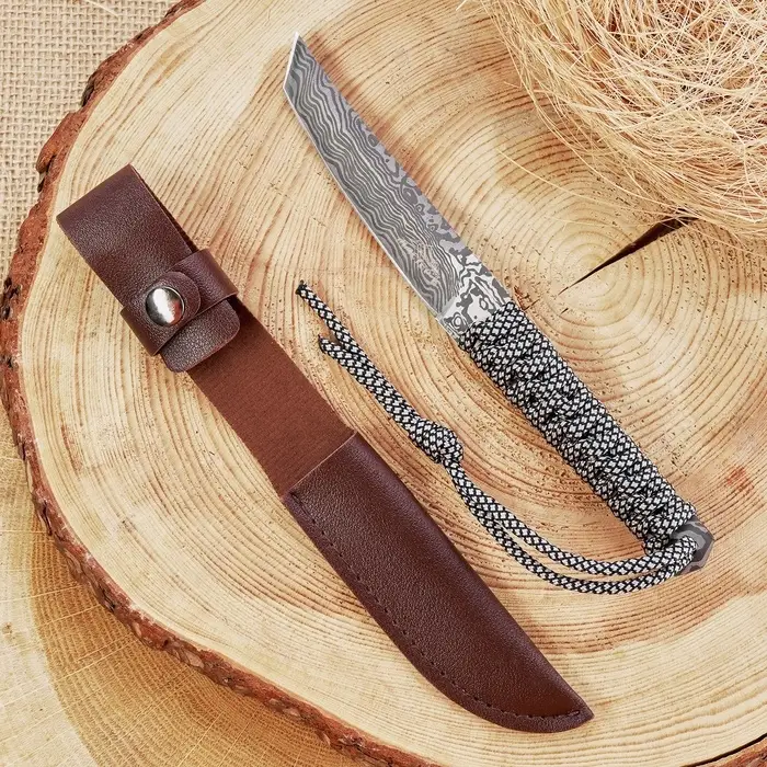 Нож метательный &laquo;Танто&raquo;, 21 см, клинок 110 мм/1.4 мм, с рисунком