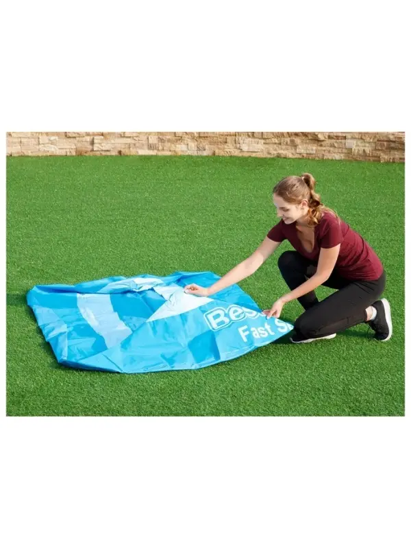 Бассейн надувной Bestway Fast Set 57392, 183&times;51 см, круглый
