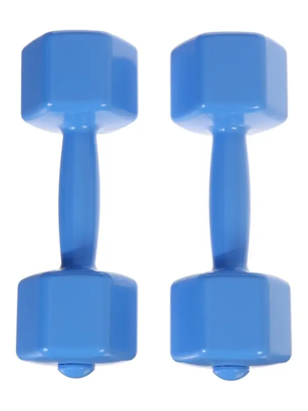 Гантели пластмассовые 0.5 кг, 2 штуки, пустые