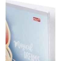 Тетрадь клетка 12л. Красивые единорожки, ассорти, 12-8822)