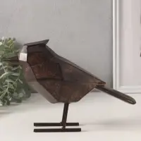 Фигурка полистоун &laquo;Чёрная птица. Грани&raquo;, 24&times;9&times;16.5 см
