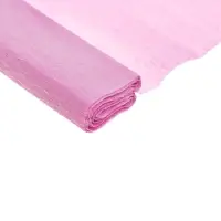 Бумага крепированная 50&times;200 см, в рулоне, 30 г/м&sup2;, розовая