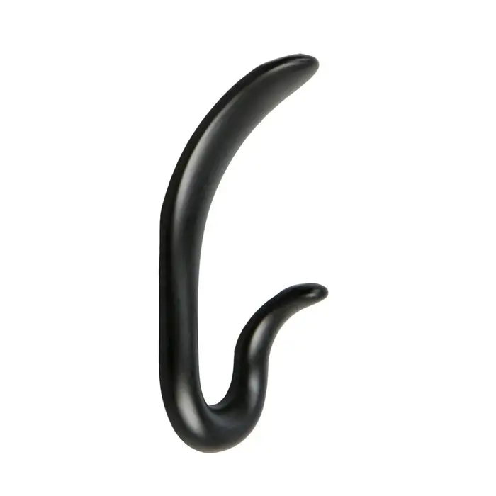 Крючок мебельный CAPPIO DUCK, двухрожковый, цвет черный