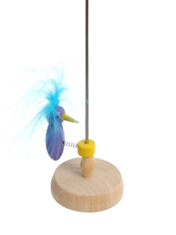 Игрушка &laquo;Цветной дятел на стволе&raquo;, МИКС