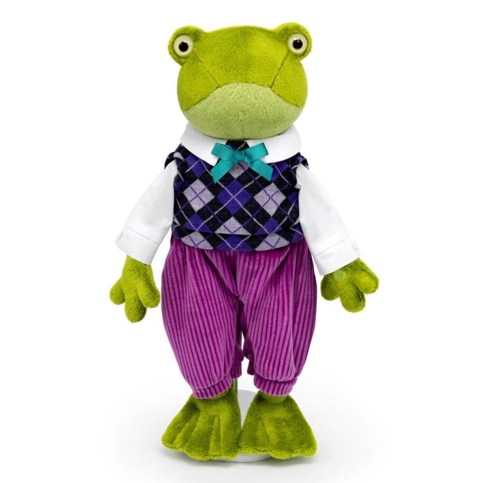 Мягкая игрушка «Жорик Кваковский», в комплекте с жаккардовым жилетом, 16 см Мягкая игрушка «Жорик Кваковский», в комплекте с жаккардовым жилетом, 16 см