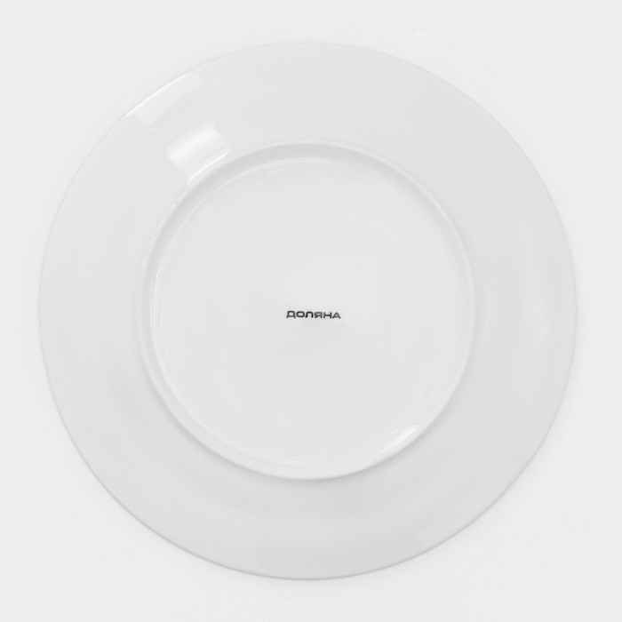 Набор тарелок фарфоровых Доляна «Звёздная ночь», 18 предметов: 6 тарелок d=20 см, 6 тарелок d=25 см, 6 тарелок глубоких 340 мл Набор тарелок фарфоровых Доляна «Звёздная ночь», 18 предметов: 6 тарелок d=20 см, 6 тарелок d=25 см, 6 тарелок глубоких 340 мл