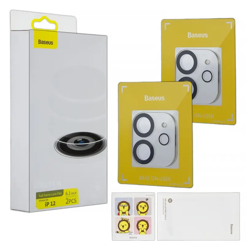 Защитное стекло для камеры iPh 12 2 шт Baseus Защитное стекло для камеры iPh 12 2 шт Baseus