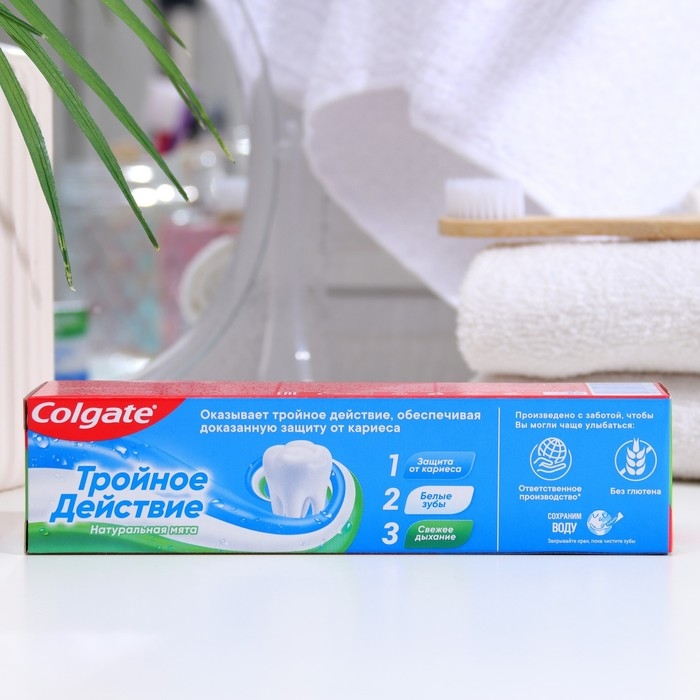 Зубная паста Colgate «Тройное действие», 50 мл Зубная паста Colgate «Тройное действие», 50 мл