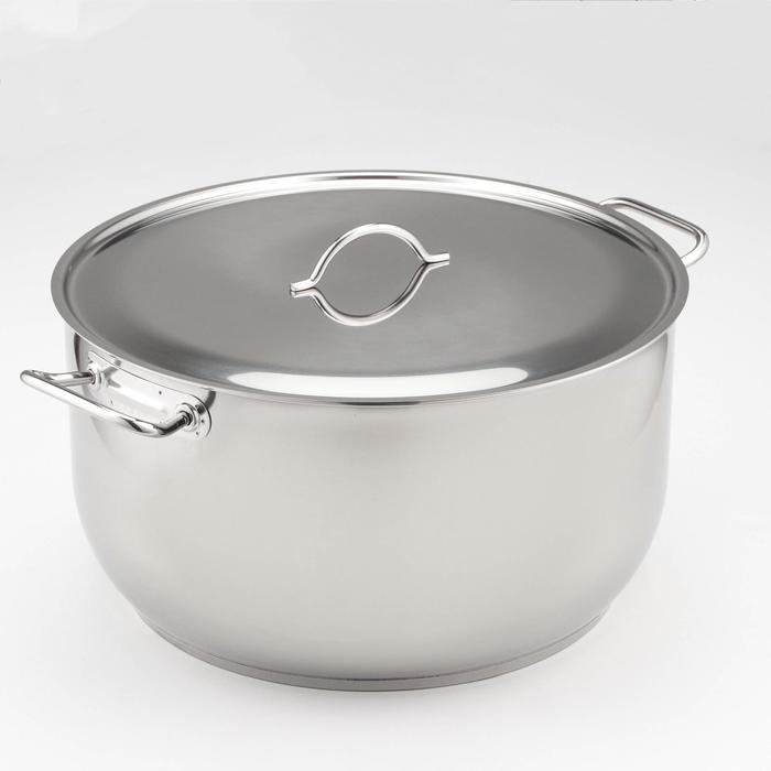 Кастрюля цельнотянутая «Профи», 35 л, d=45 см, капсульное дно, индукция Кастрюля цельнотянутая «Профи», 35 л, d=45 см, капсульное дно, индукция