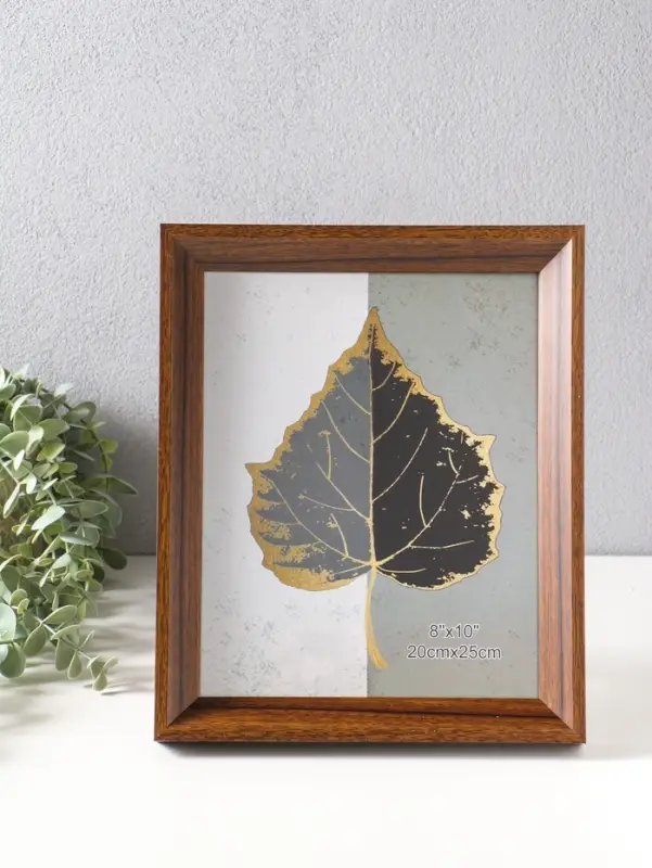 Фоторамка пластик 20х25 см "Прованс" бежево-коричневый 29х23,7х3 см