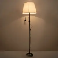 Торшер 19030/2BK E27 40Вт черный 41х41х180 см